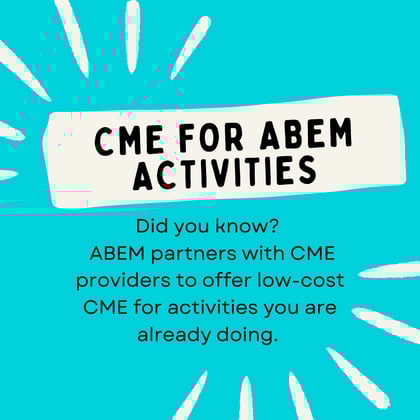 CME for ABEM Activities (1)