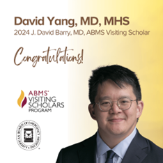 DavidYang_2024 J David Barry Visiting Scholar